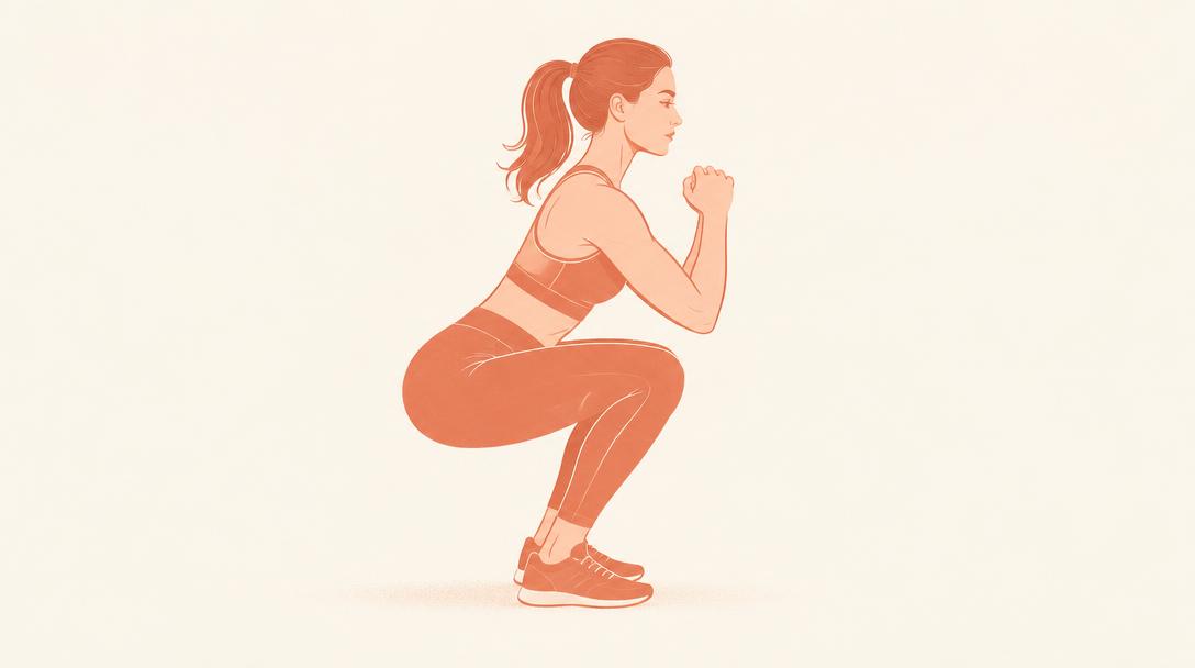 Squat Illustration